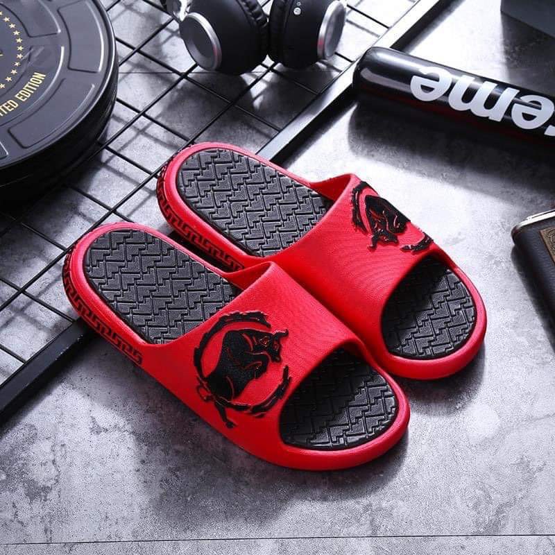 Dép Quai ngang dành cho cả nam và nữ bull red đế đúc cao cấp