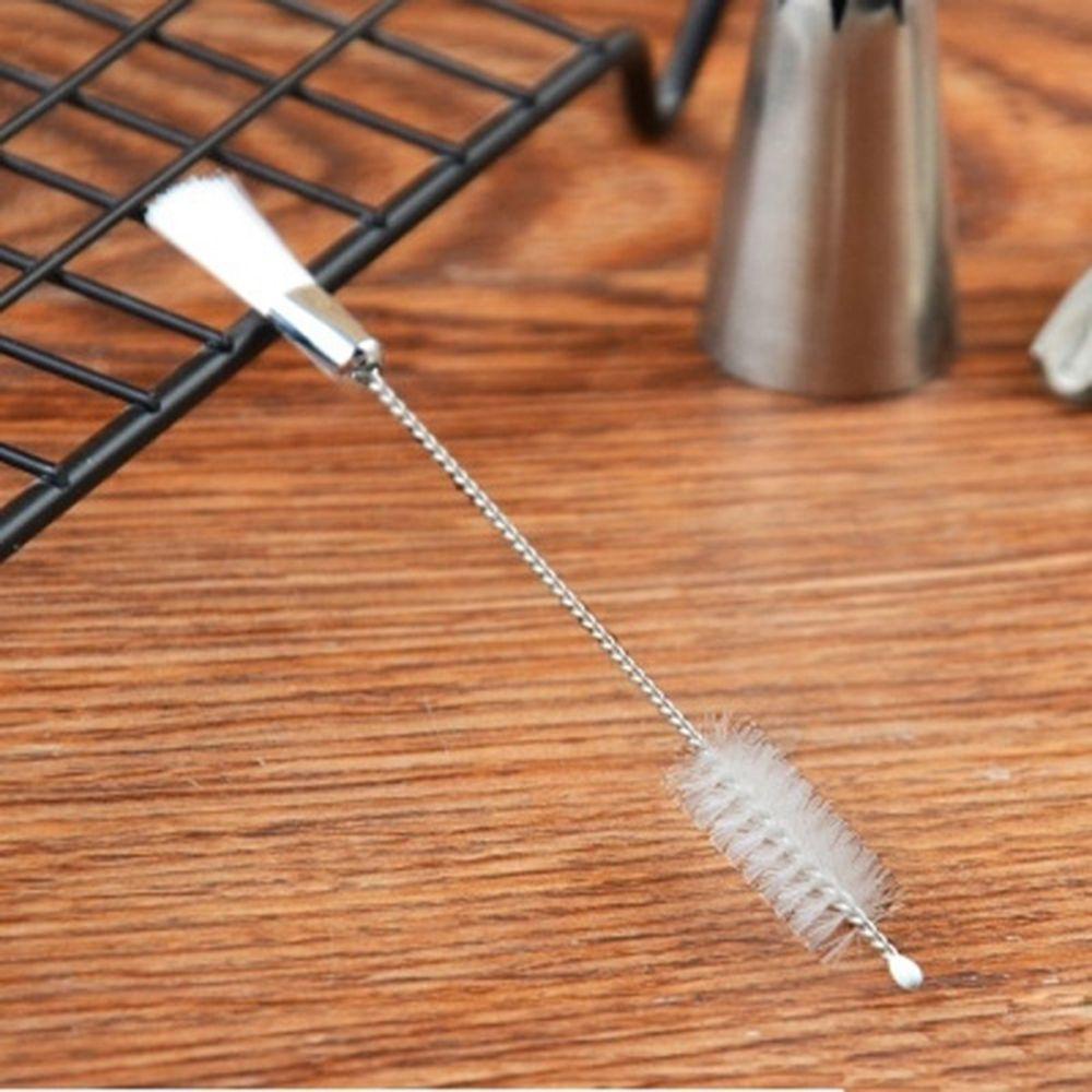 CONOPERY Cọ Hai Đầu Bằng Thép Không Gỉ Để Làm Sạch Kem Trang Trí Bánh Tiện Dụng