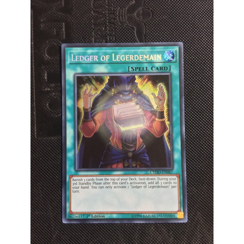 Thẻ bài yugioh Ledger of legerdeman