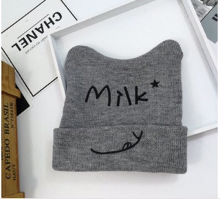 Mũ len milk