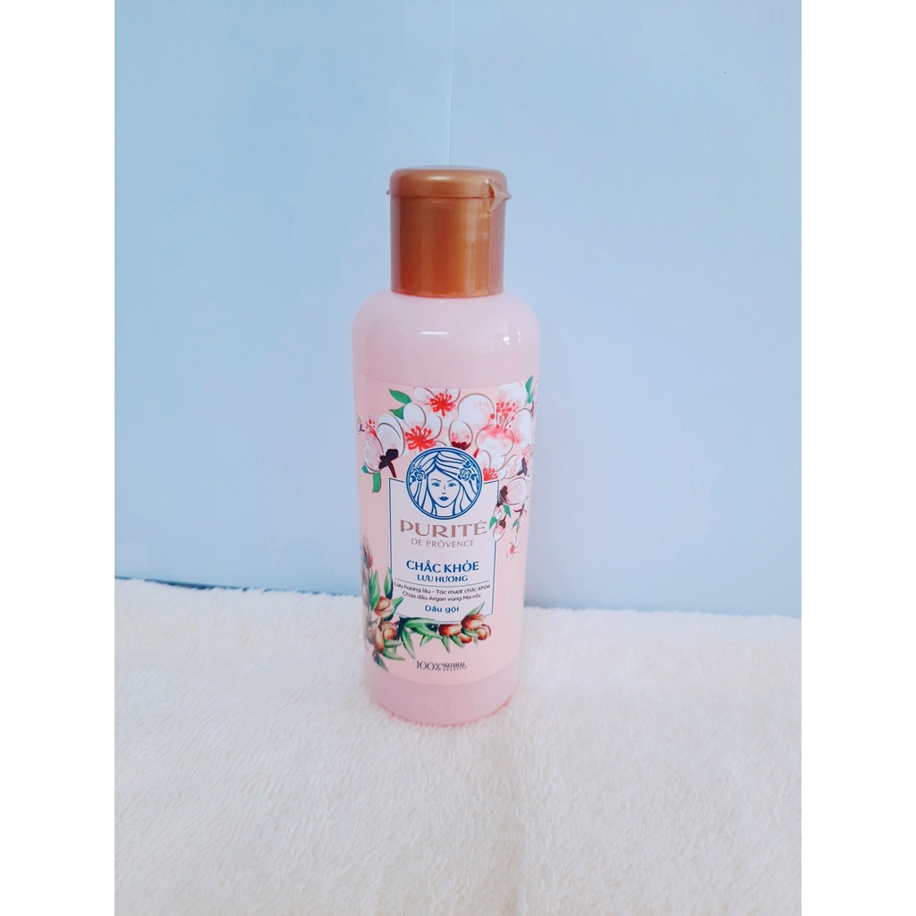 Dầu Gội Chắc Khỏe Lưu Hương Purite Hoa Anh Đào 100ml Giúp Tóc Chắc Khỏe Rạng Ngời