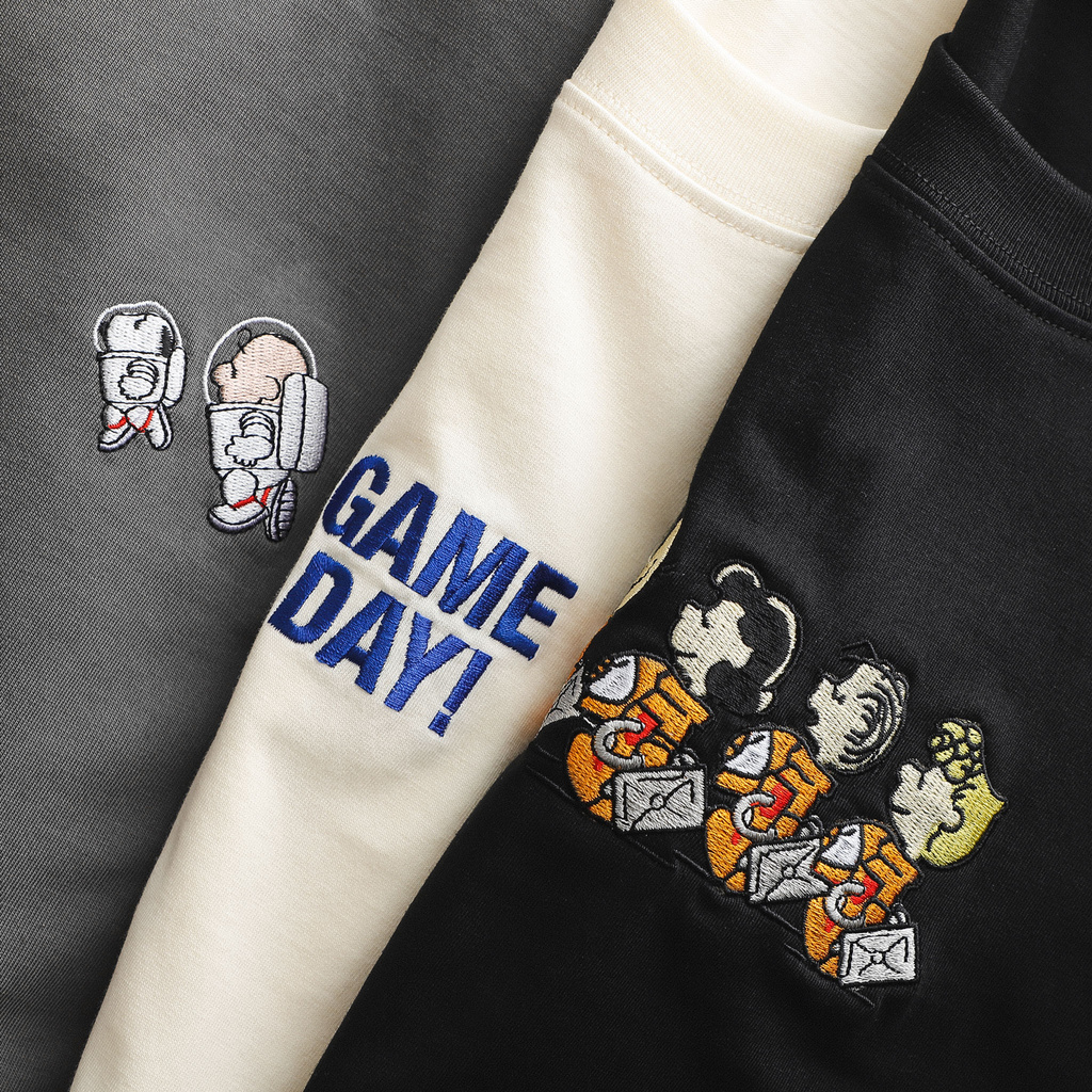 Áo Thun Nam, Áo Phông Nam Cổ Tròn BOUTON In Hình Snoopy, Vải Cotton Co Giãn, Form Regular ATBO0078 160STORE | BigBuy360 - bigbuy360.vn