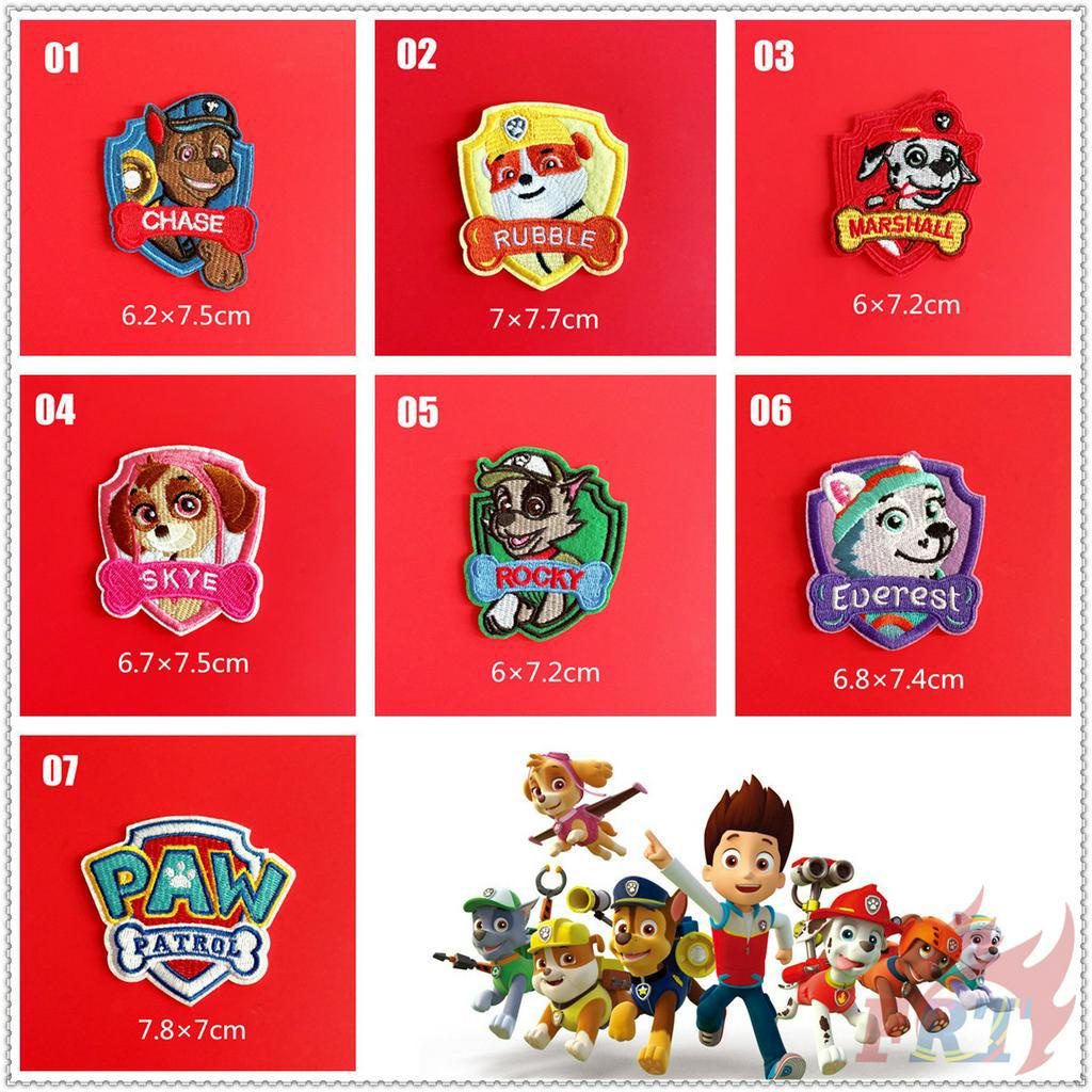 Miếng vá ủi họa tiết h Paw Patrol series 02 dễ thương