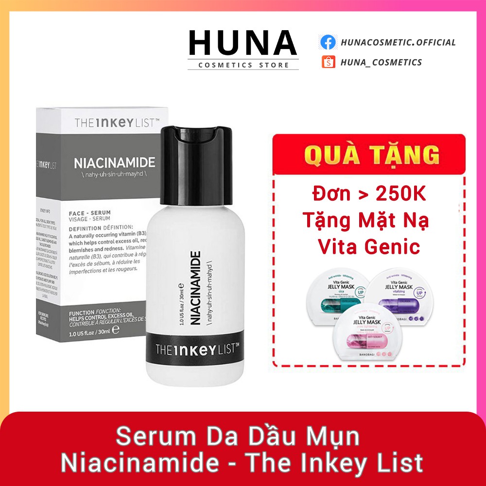 [BILL-SEPHORA] SERUM DA DẦU MỤN NIACINAMIDE - THE INKEY LIST