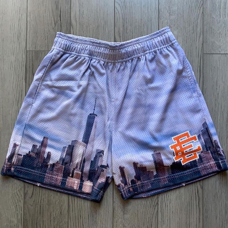 Quần Short Thể Thao Nam Chất Liệu Thun Lưới Năng Động