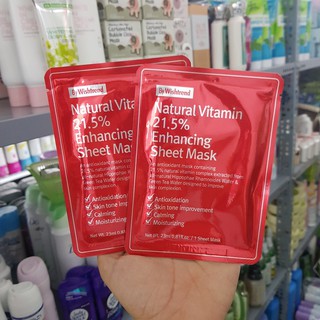 MẶT NẠ OST NATURAL VITAMIN C 21.5 – ENHANCING SHEET MASK ( MẪU MỚI )