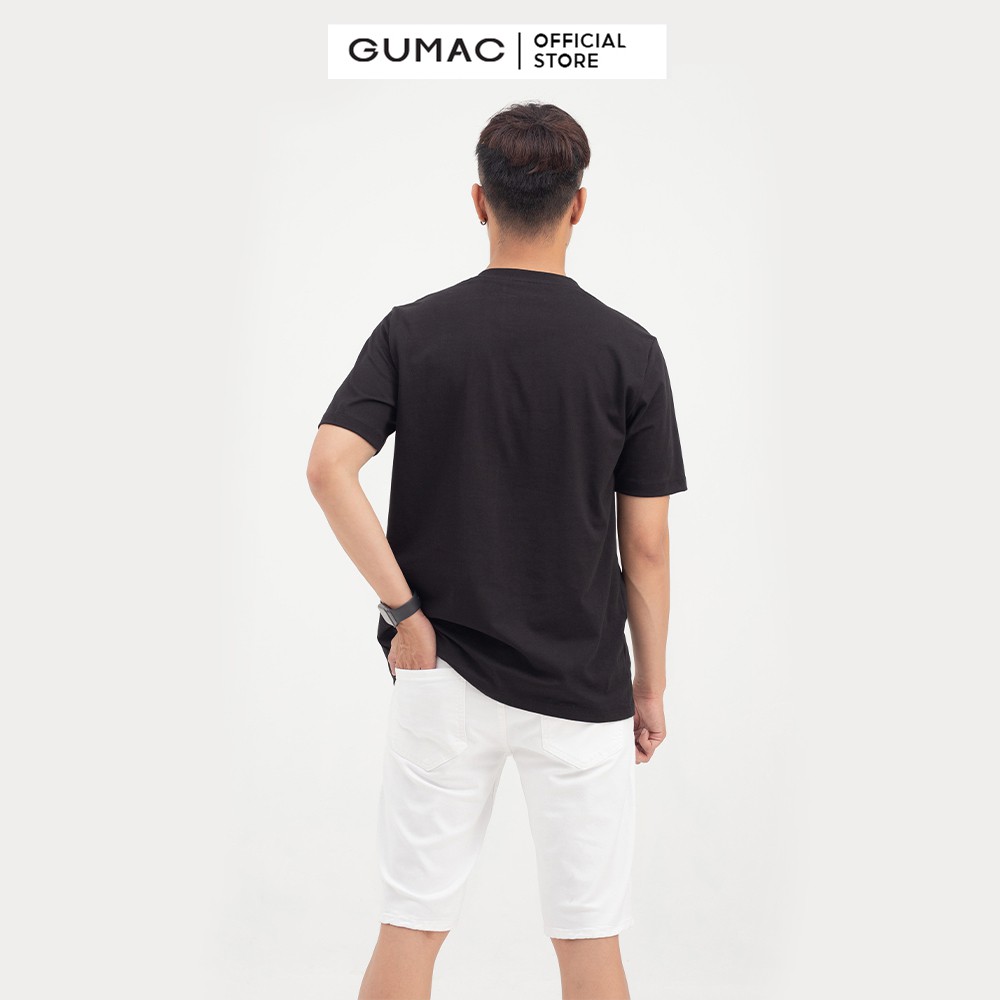 [Mã WABRG208 giảm 10% tối đa 50k đơn từ 250k] Áo nam in họa tiết GUMAC nhiều màu bảnh bao ATNB848 | BigBuy360 - bigbuy360.vn