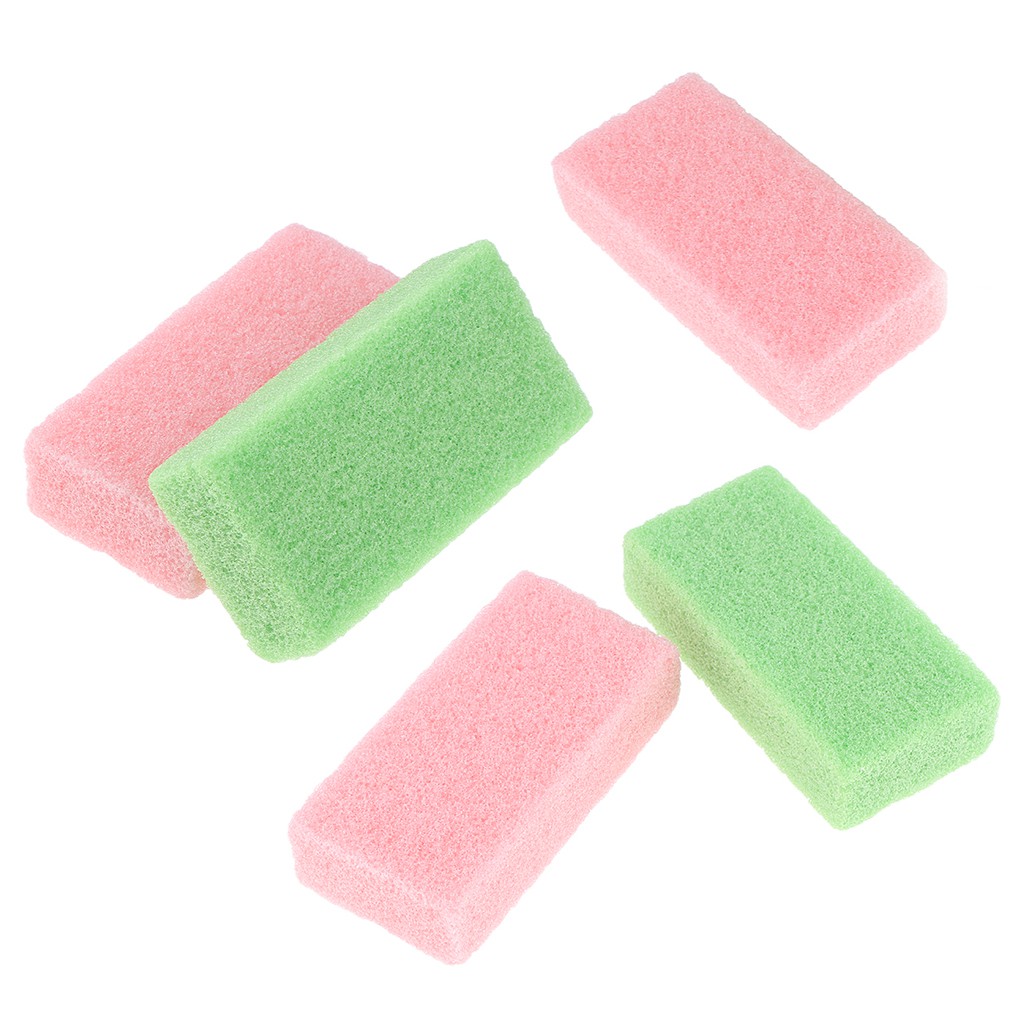 Set 5 khối chà gót chân tẩy tế bào chết chăm sóc chân