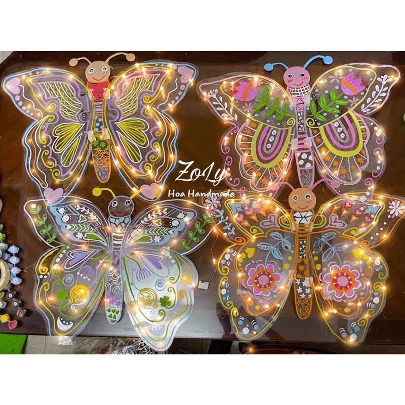 Đồ chơi Trung Thu, quà sinh nhật, quà 1/6 cho bé gái - Cánh thiên thần phát sáng