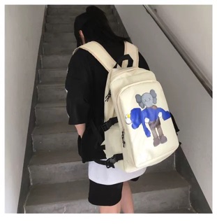[ORDER] BALO KAWS CÁ TÍNH MÀU BE/ĐEN