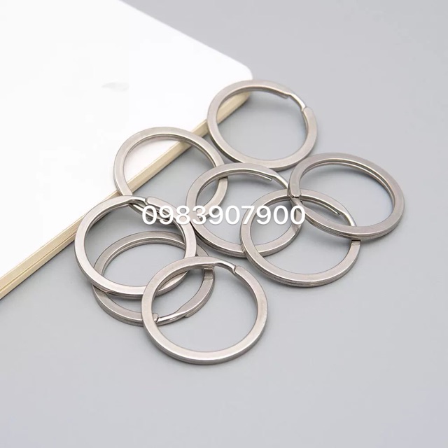 Khoen Móc Khoá Inox Dẹp