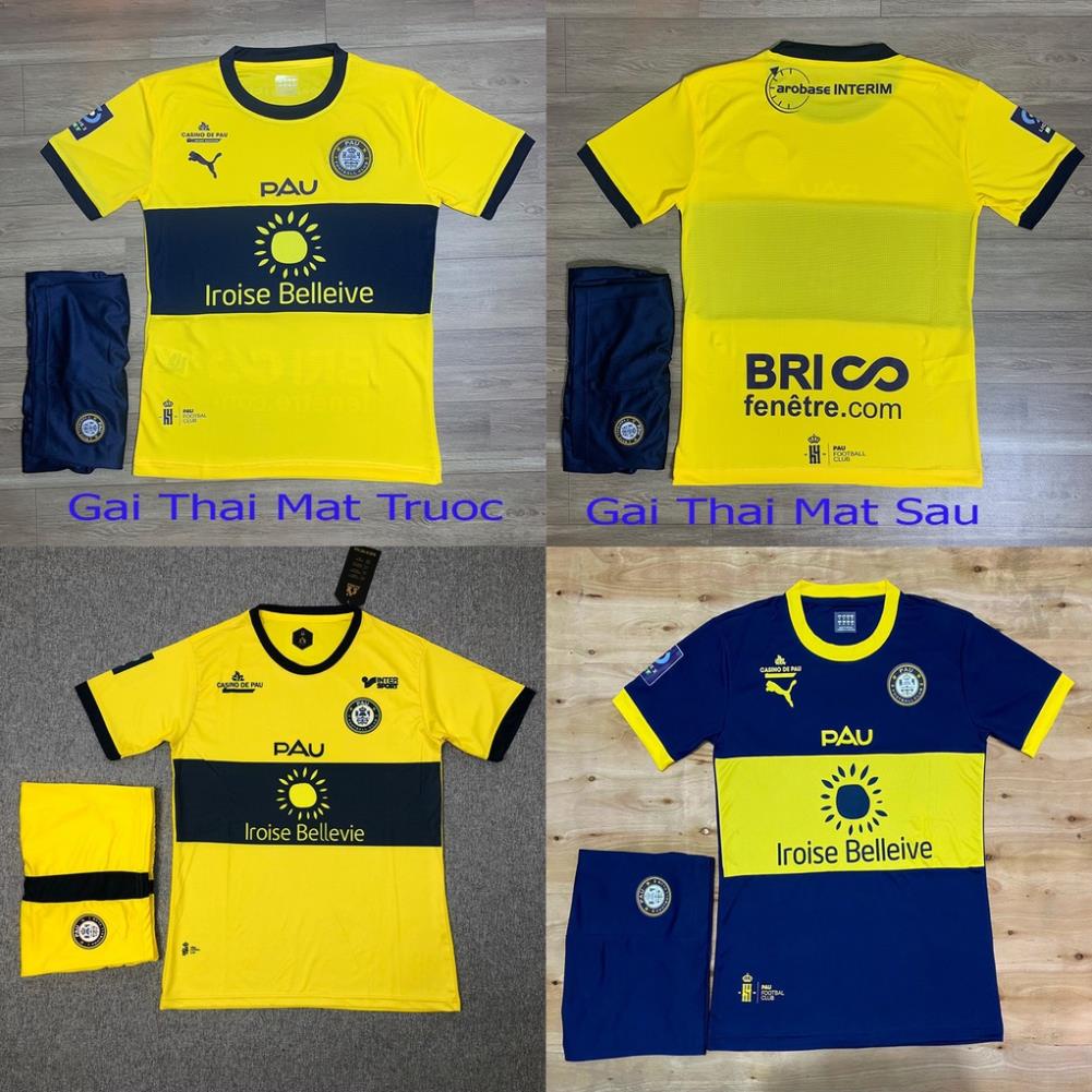 Áo Bóng Đá Quang Hải-Quần Áo Bóng Đá CLB PAU FC-Chuẩn Mẫu Thi Đấu !