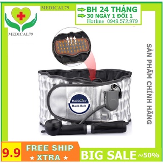 Đai hơi lưng massage nóng, cố định cột sống, đai hơi kéo giãn cột sống thoát vị đĩa đệm hailicare