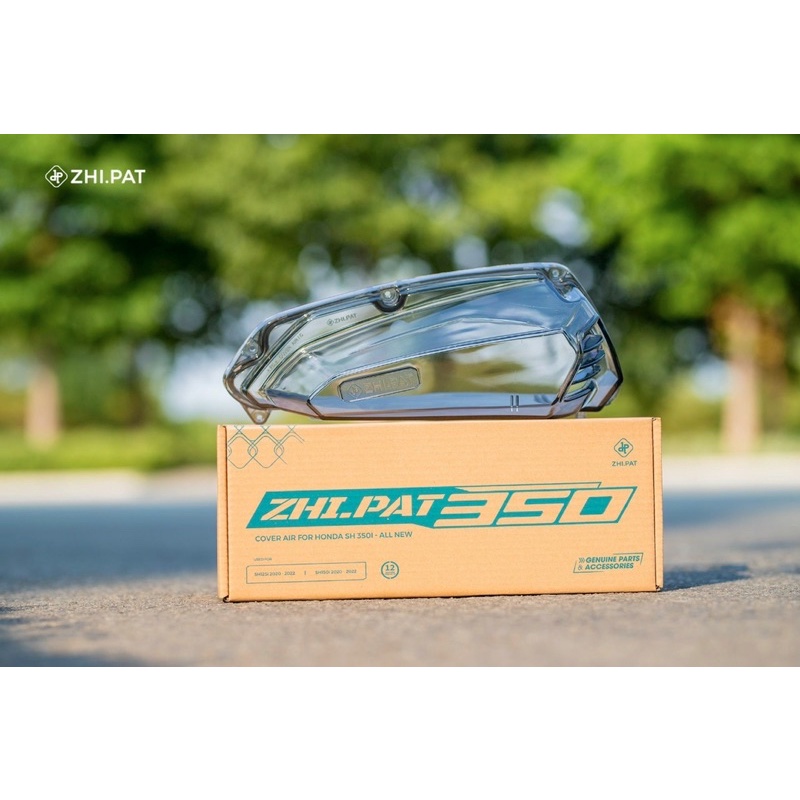 Combo Ốp Pô E & Lọc Gió Thép Cho Xe SH 350i Hàng Chính Hãng Zhipat