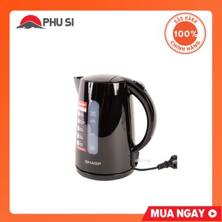 Bình siêu tốc 1.7L Sharp EKJ-17VPS-BK