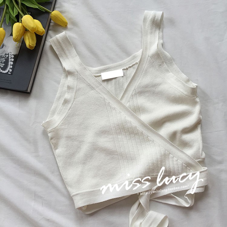 Áo Hai Dây Dáng Ôm Gợi Cảm Phong Cách Hàn Quốc | BigBuy360 - bigbuy360.vn