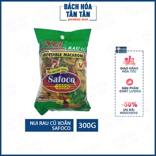 Nui rau củ xoắn Safoco, gói 300g