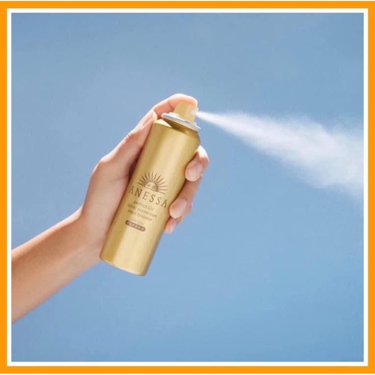 Xịt chống nắng Anessa Perfect UV Spray Sunscreen Aqua Booster 60ml