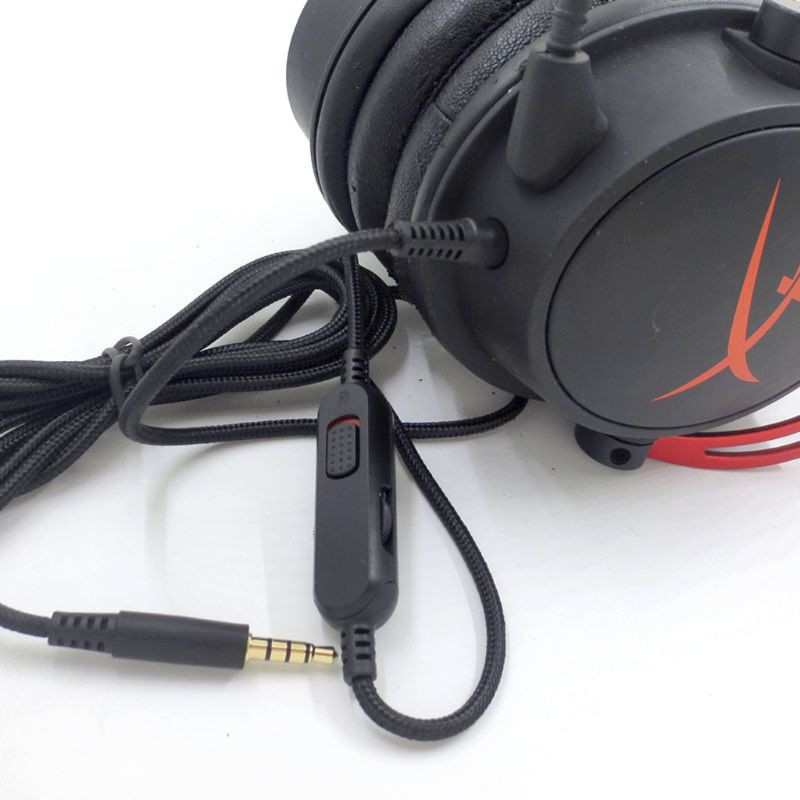 Headphone Cable Audio Cord Line for HyperX Cloud Mix Cloud Alpha Gaming Headsets
