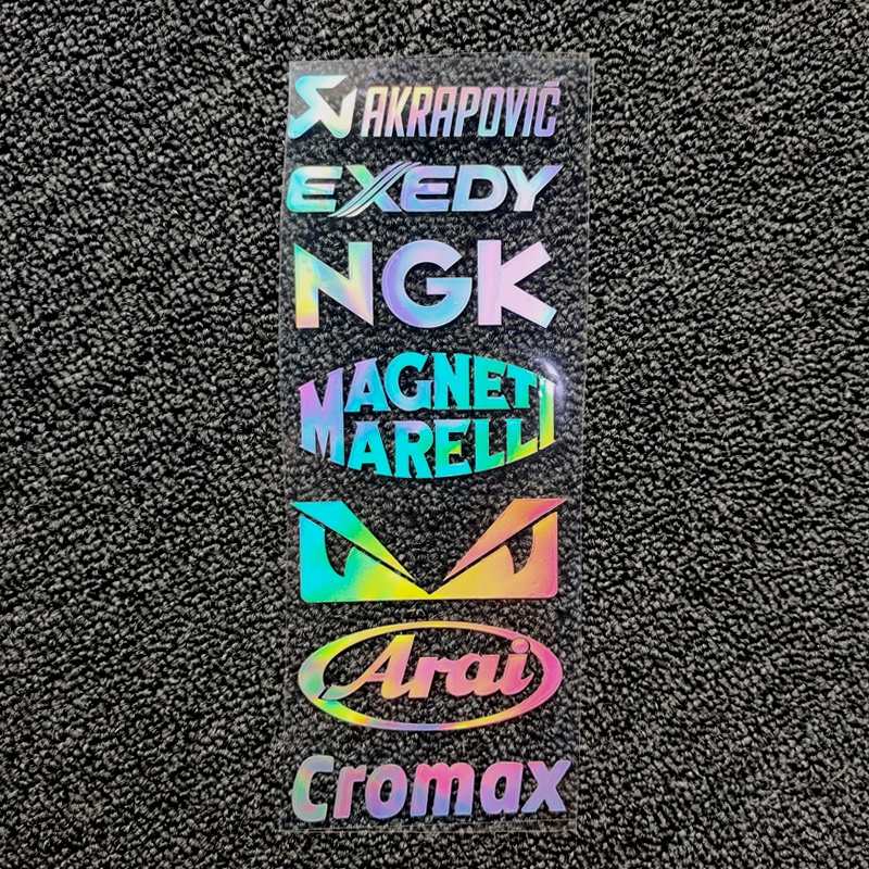 Miếng Dán Phản Quang Chống Thấm Nước Trang Trí Xe Mô Tô/Xe Đạp Điện