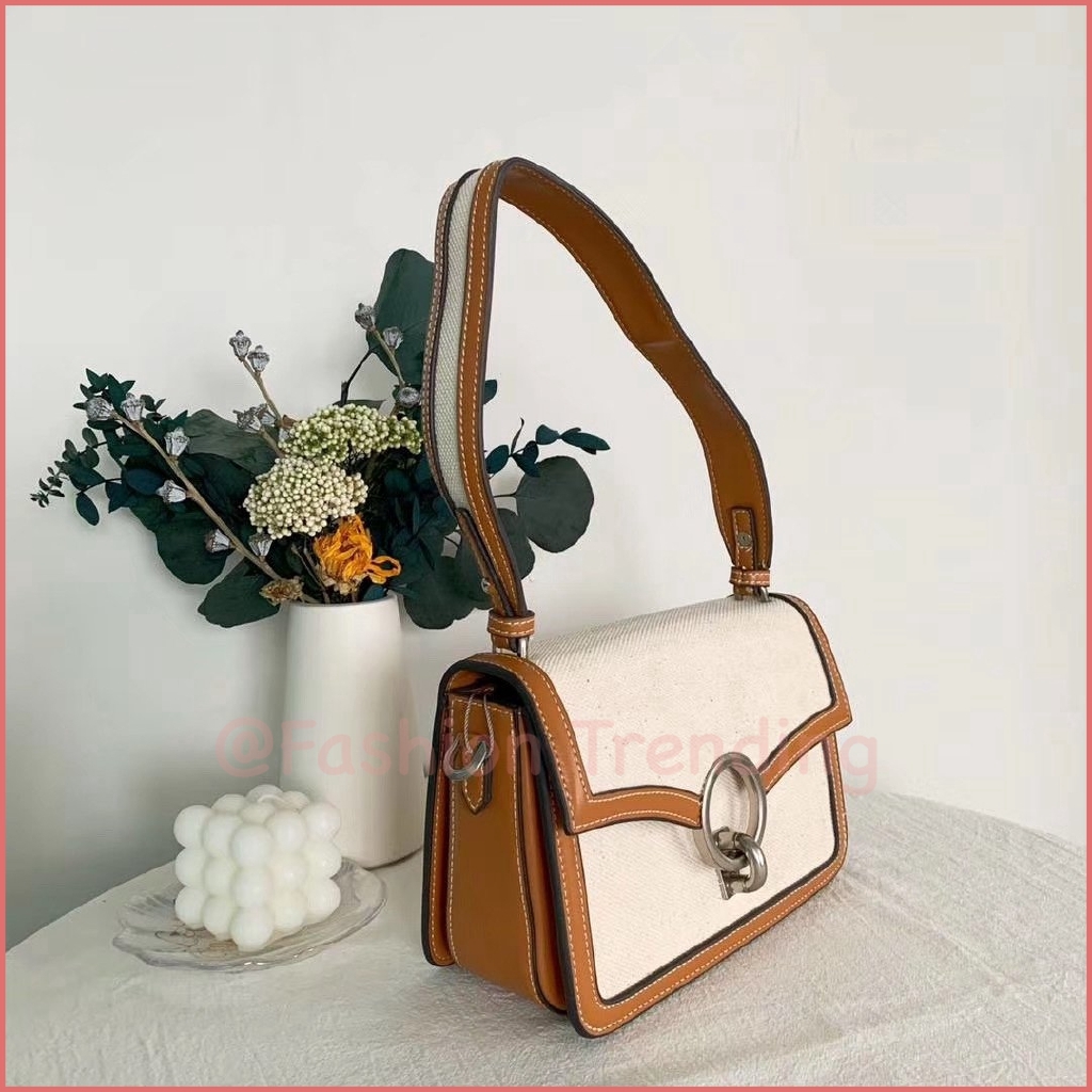 2020 Mùa xuân mới Lady Classic Shoulder Bag Flip Túi xách màu phù hợp với túi vuông