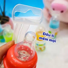 [HÀNG CHÍNH HÃNG] Bình sữa chống sặc cho bé cổ hẹp Nuby dung tích 120ml/240ml