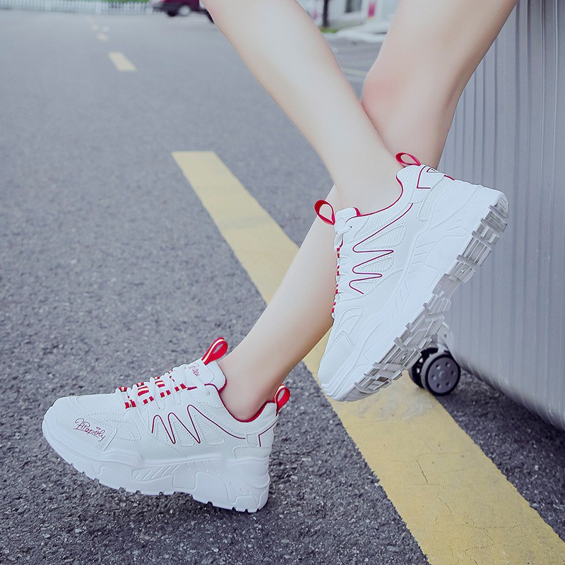 Giày thể thao nữ viền sóng mới | BigBuy360 - bigbuy360.vn