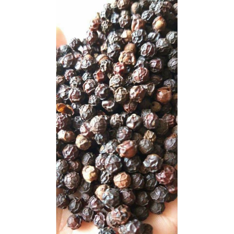 100g Hạt tiêu đen Sạch chín đỏ nhà trồng 100% thơm ngon cay nồng -Tiêu đen Famiyumi Kim Ngân cao cấp hạt to tròn mẩy