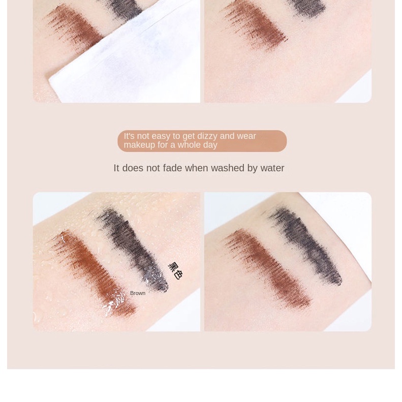 Mascara Đầu Cọ Mảnh Siêu Mịn Kháng Nước Không Dễ Nhòe Lâu Trôi Chuốt Mi Cong Vút Và Dài Hơn