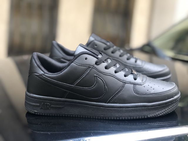 [Fullbox] Giầy sneaker air force 1 full đen nam nữ