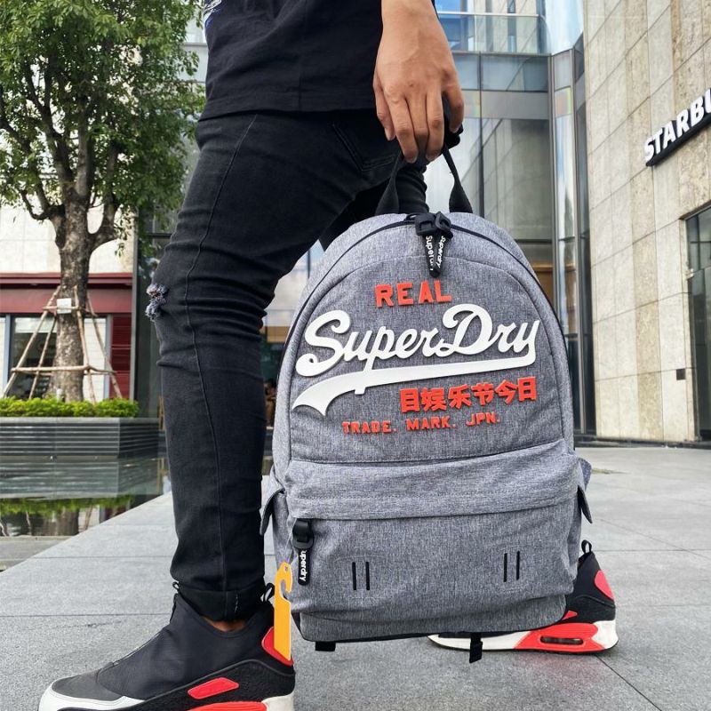 (Video&amp; Ảnh thật) Balo Đựng LAPTOP + du lịch❤ Superdry Premium Good 4 màu tự chọn