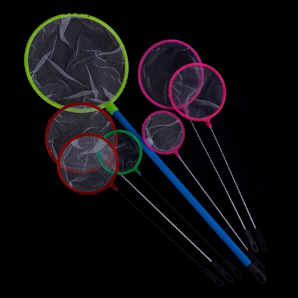 Vợt lưới bắt cá mini có tay cầm tiện lợi dành cho hồ cá