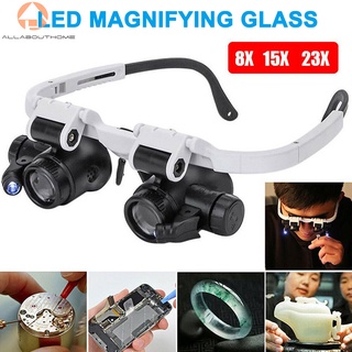 Abh kính lúp có đèn led dùng sửa chữa trang sức