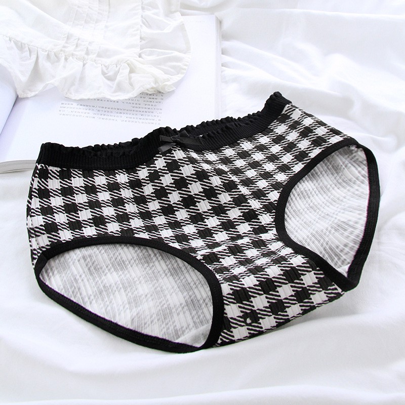 Quần Lót Nữ Cotton Chất Đẹp Black And White