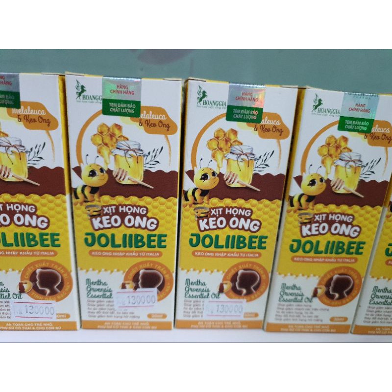 ✅️ Xịt keo ong Joliibee nguyên liệu nhập khẩu từ Ý an toàn cho phụ nữ có thai, cho con bú