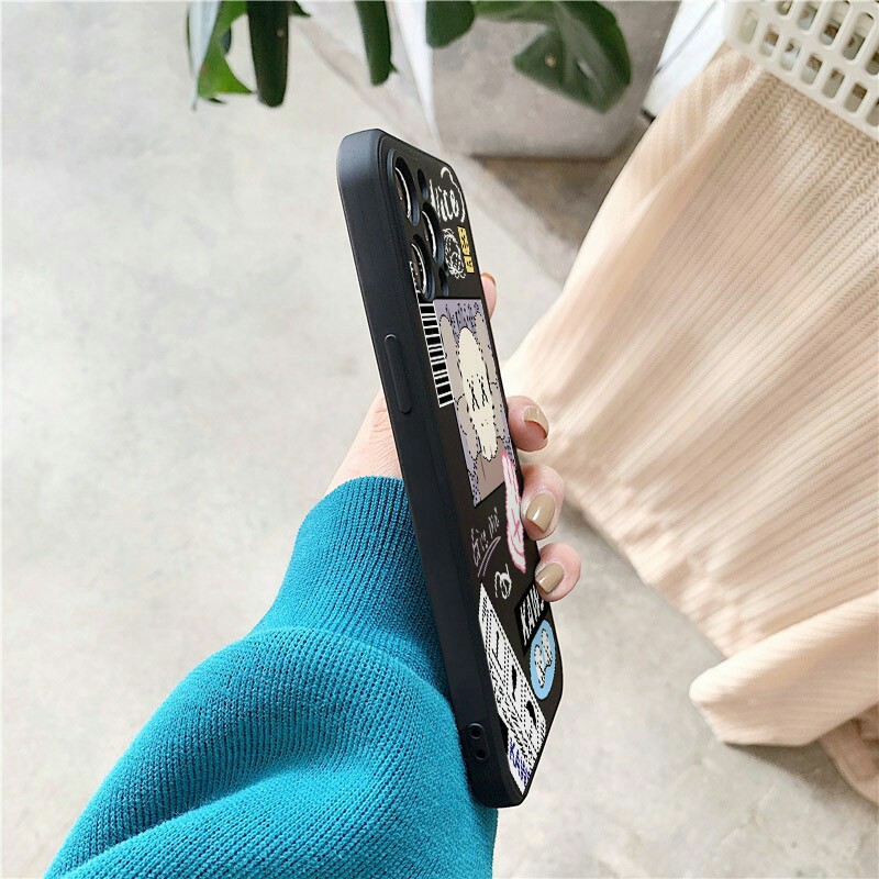 Ốp lưng iphone Kaws Nice cạnh vuông BVC 7/7plus/8/8plus/x/xs/11/12/pro/max/plus/promax [Tomax Shop]