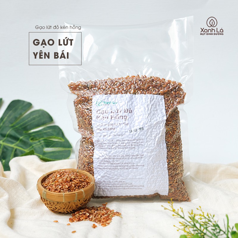 Gạo lứt đỏ Kén Hồng dẻo thơm, sạch, không hóa chất của đồng bào dân tộc ăn kiêng, giảm cân, tiểu đường Xanh Lá | BigBuy360 - bigbuy360.vn