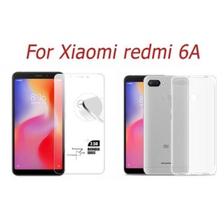 Kính cường lực Xiaomi Redmi 6A + Ốp Lưng cực hót
