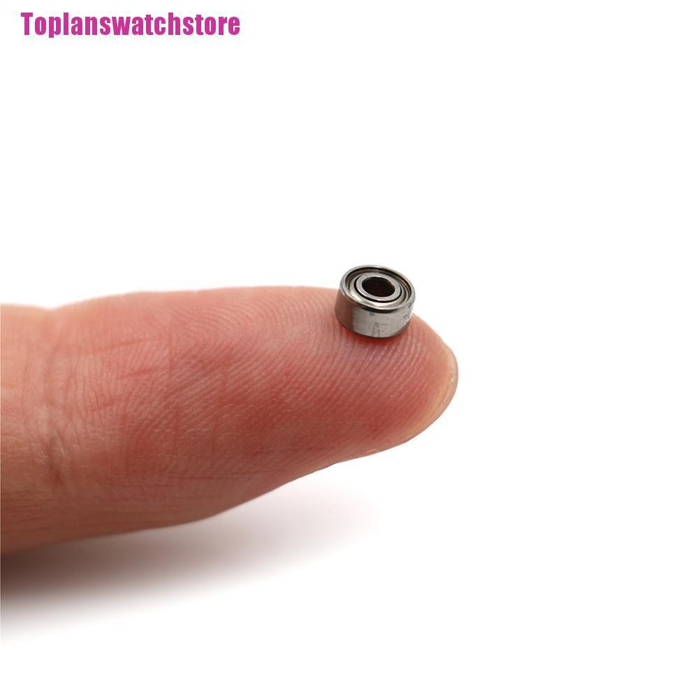 (TOPL) Bộ 10 Vòng Bi Chính Xác 2 * 5 * 2.5mm MR52ZZ Cho Con Quay Đồ Chơi Spinner