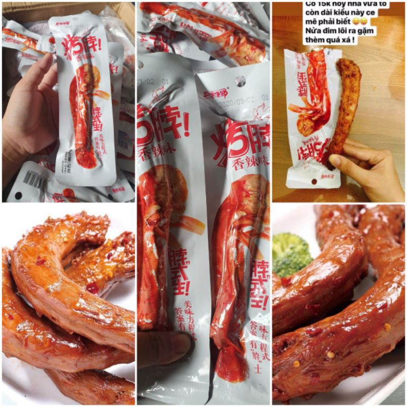 Cổ vịt dài ❤ FREE SHIP ❤ CỔ VỊT DÀI CAY TRUNG DACHENG - Lùn Con Food