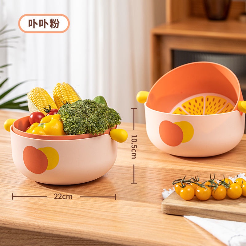 Rổ Rửa Trái Cây Bằng Nhựa Cao Cấp Tiện Dụng