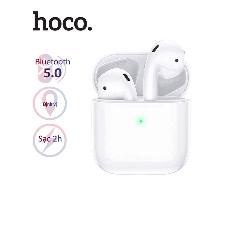 Tai nghe Hoco DES03 Max Bluetooth V5.0 sạc không dây,đổi tên thiết bị ,định vị từ xa khoảng cách kết nối 10m