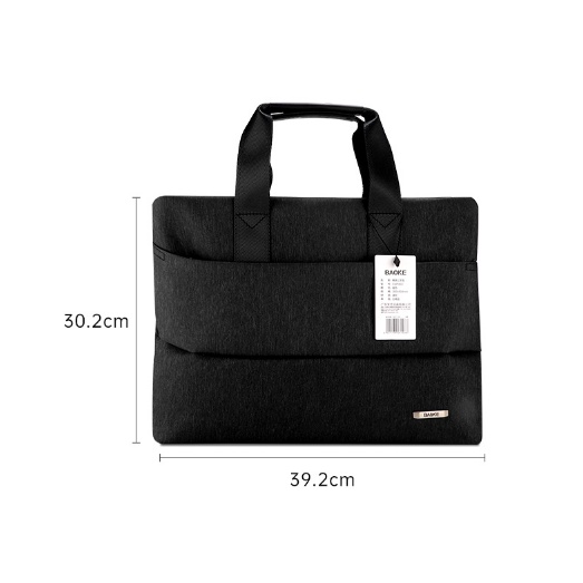 Túi Xách Unisex Công Sở, Cặp Đựng Được Laptop 14 inch chống nước Baoke GW1003