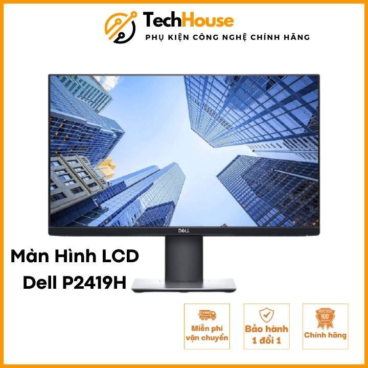 [CHÍNH HÃNG] Màn hình máy tính Dell P2419H (P2419H) 24-inch | Full HD (1920x1080) | HDMI | VGA - Bảo hành 36 tháng