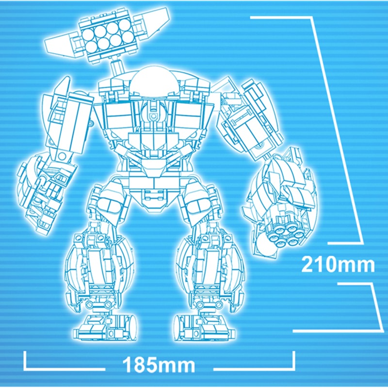 Đồ chơi Lắp ráp Mô hình 76013 Superhero Marvel The Avengers Lron Man War Machine Hulkbuster