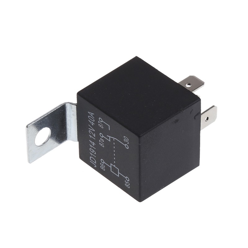 Rơle cầu chì chống nước DC 12V 40A 5Pin thường mở dành cho xe ô tô
