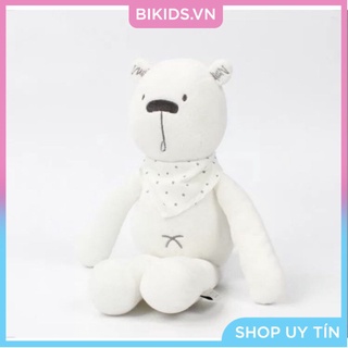 Thú bông cầm tay gấu trắng