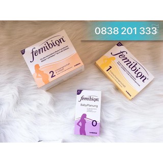 FEMIBION ĐỨC ĐỦ BILL, DATE MỚI - CAM KẾT HÀNG CHUẨN 100%