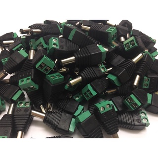 Jack nối nguồn DC 5.5x2.1mm có vít vặn