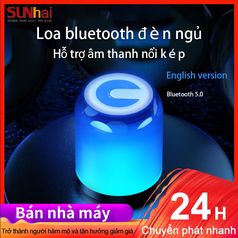 Loa bluetooth A1 siêu trầm có đèn LED với thiết kế nhỏ gọn